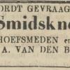 Advertentie uit de Delftsche Courant van 26 april 1864