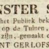 Advertentie 1830 schaatsenmaker S.G. Smit, Aldeboarn
