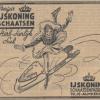 Advertentie 1936 schaatsenmaker M. van de Water, Almkerk