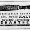 advertentie W.Beien&Co in De Telegraaf 7 december 1902