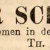Advertentie 1859 schaatsenverkoper Gebr. Reijnders, Leeuwarden