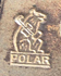 Merkteken schaatsenmaker Polar, Remscheid (Duitsland)