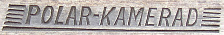 Merkteken KAMERAD schaatsenmaker Polar-Werke, Remscheid (Duitsland)