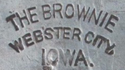 Merkteken schaatsenmaker Brown Spring Ice Skate Co. (Iowa, USA)