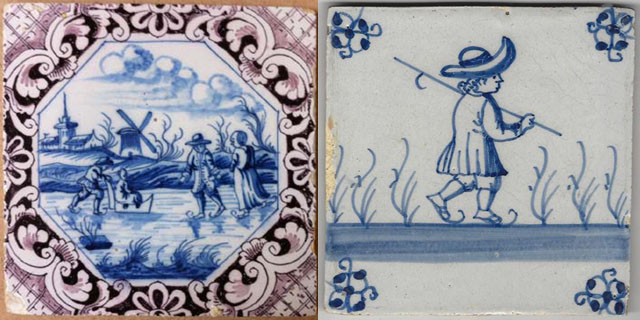 Tegels en keramiek 1800 - 1900 afbeelding