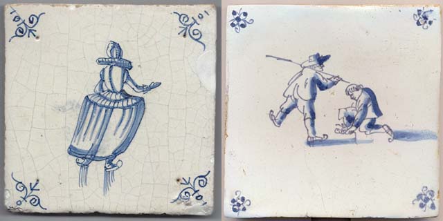 Tegels en keramiek 1600 - 1700 afbeelding