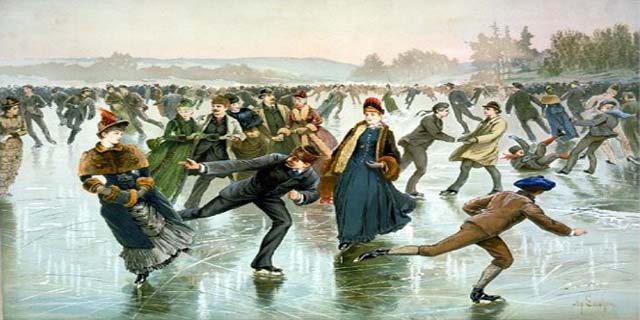Ice skating history abroad