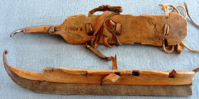 Scandinavian skates skating period 1750-1800