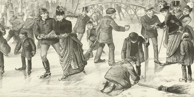 Baanvegen rond 1880 afbeelding
