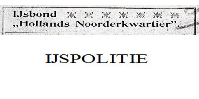 Campagne betere ijsbanen IJsbond Hollands Noorderkwartier 1898