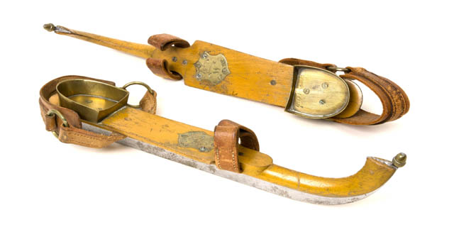 De schaatsen van de Oranjes