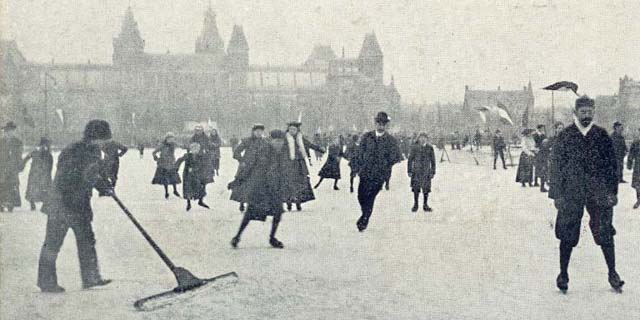 IJsbaan Museumplein Amsterdamsche IJsclub