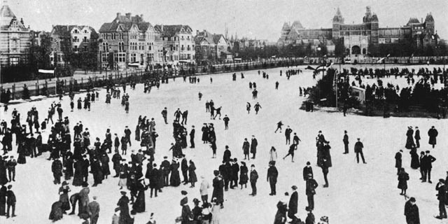 IJsbaan Museumplein Amsterdamsche IJsclub