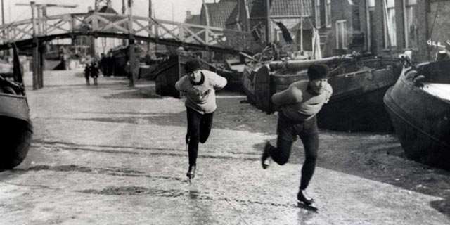 Cor Jongert winnaar Elfstedentocht 1940