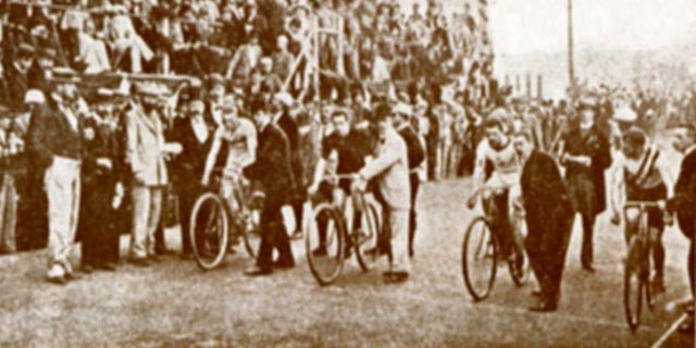 Wereldkampioen fietsen Sprint 1895