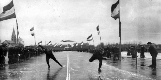 Kortebaan schaatsen afbeelding