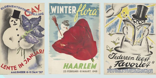 Winterposters / -affiches
